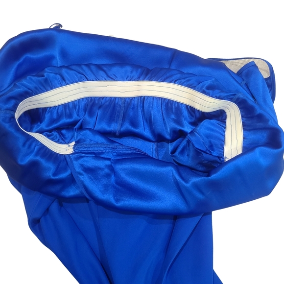 PARKER Royal Silk Spaghetti Cami Strap Wrap & Snap Jogger Leg Jumpsuit "Liv" L - Picture 13 of 16